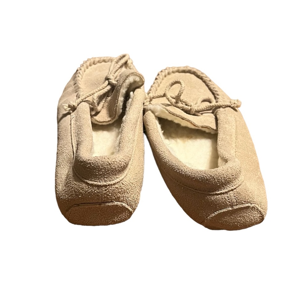 Cream Leather‎ Upper & Sole Moccasins - Picture 3 of 5